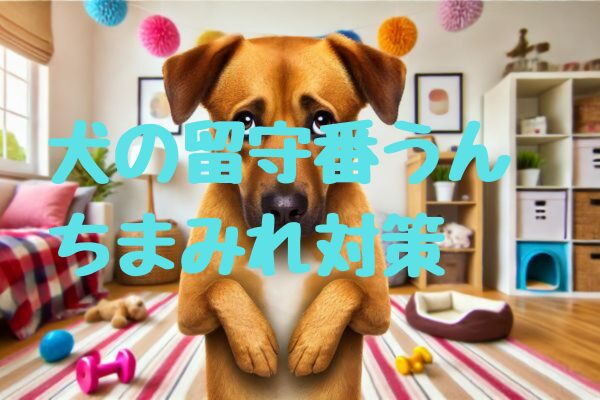 犬の留守番うんちまみれ対策｜原因から効果的なトレーニング方法、グッズ紹介まで徹底解説